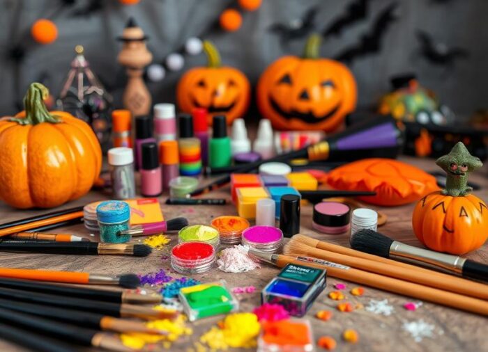 Bezpieczne i kreatywne makijaże halloweenowe dla dzieci