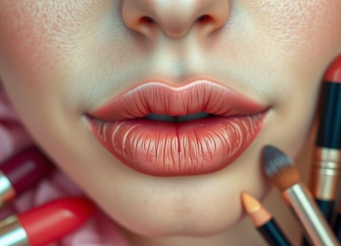 Opadające kąciki ust – przyczyny, efekty i triki makijażowe