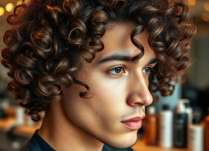 Jak stylizować kręcone włosy męskie? Porady i techniki